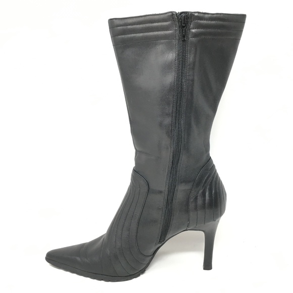 Nine West Washed Up Mid Calf Boots Shoes Size 8.5 - Picture 4 of 8